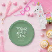 Season of Joy Holiday Plates Personalized ペーパープレート (パーティー)
