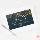 Season of Joy Rectangleステッカー 長方形シール (封筒)