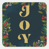 Season of Joy Squareステッカー スクエアシール (正面)