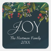 Season of Joy Squareステッカー スクエアシール (正面)