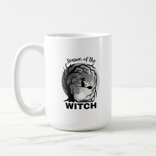 Season of the Witch Cat コーヒーマグカップ (左)
