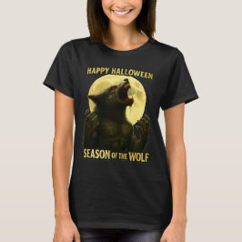 Season of the Wolf Happy Halloween Tシャツ