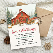 Season’s Gatherings Christmas Party Invitation  招待状