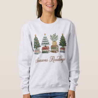Season’s Readings Christmas Book Lover Sweatshirt スウェットシャツ