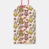 Season’s Tweetings - Cute Whimsical Bird Holiday  ギフトタグ (裏面)