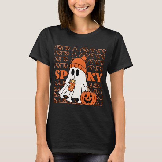Season spooky  tシャツ (正面)
