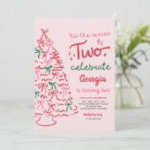 Season Two Celebrate Coquette Christmas Birthday 招待状 (スタンド正面)