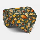 Seasonal Autumn Fall Harvest Necktie Tie ネクタイ (ロール)