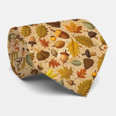 Seasonal Autumn Fall Harvest Necktie Tie ネクタイ (ロール)