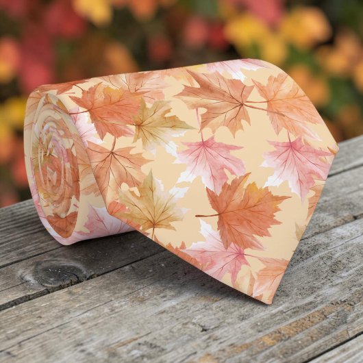 Seasonal Autumn Fall Harvest Necktie Tie ネクタイ