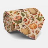 Seasonal Autumn Fall Harvest Necktie Tie ネクタイ (ロール)