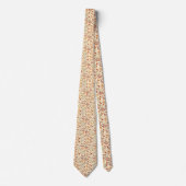 Seasonal Autumn Fall Leaves Necktie Tie ネクタイ (正面)
