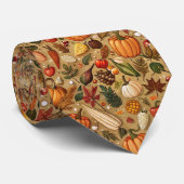 Seasonal Autumn Fall Pumpkin Necktie Tie ネクタイ (ロール)