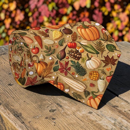 Seasonal Autumn Fall Pumpkin Necktie Tie ネクタイ