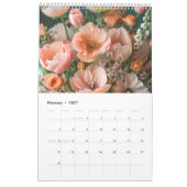 Seasonal Bouquets – A Year in Bloom カレンダー (2月 2027)