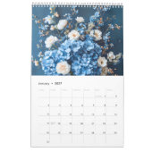 Seasonal Bouquets – A Year in Bloom カレンダー (1月 2027)