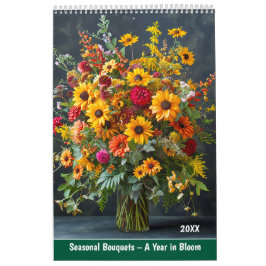 Seasonal Bouquets – A Year in Bloom カレンダー
