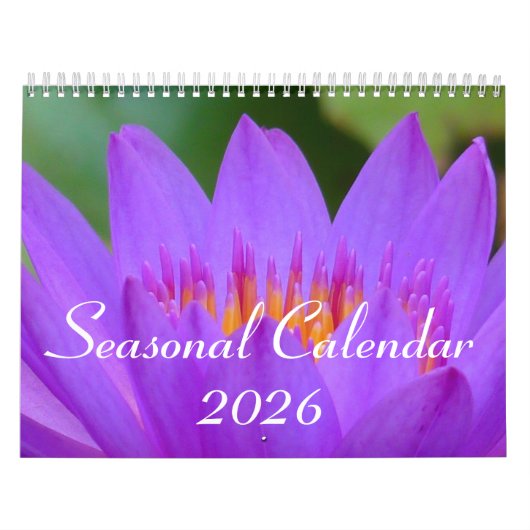 Seasonal Calendar 2026 カレンダー (カバー)