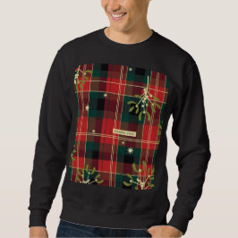 Seasonal Cheer (1) Tartan Christmas Pattern スウェットシャツ
