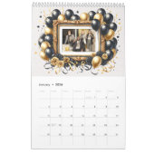 Seasonal Custom Photo Frame Calendar カレンダー (1月 2026)