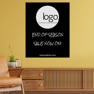 SEASONAL DISCOUNT SALE RETAIL LOGO BRAND BUSINESS ポスター