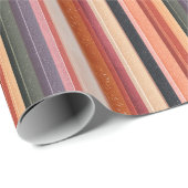 Seasonal Fall Striped  ラッピングペーパー (ロールコーナー)