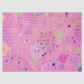 Seasonal Fruit Salad: Abstract Painting 薄葉紙 (正面)