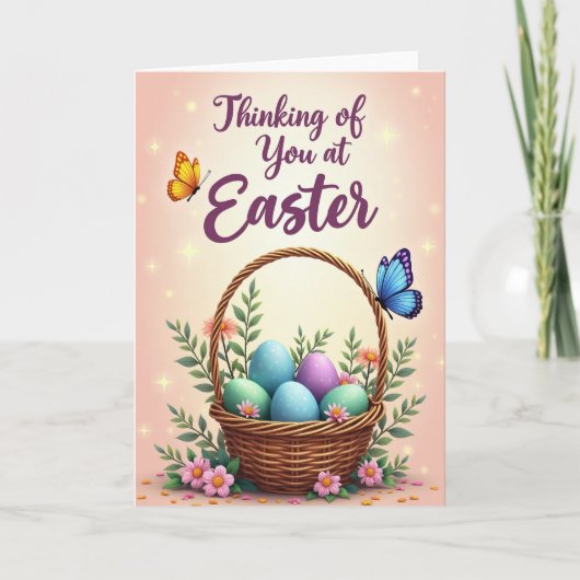 Seasonal Joy Basket Card カード (正面)