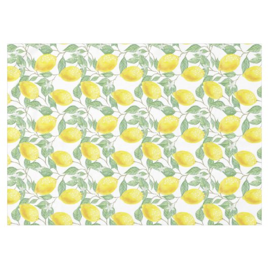 Seasonal Lemons   テーブルクロス (正面(横))