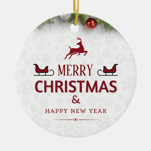 Seasonal Ornament Set セラミックオーナメント (正面)