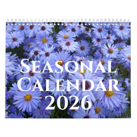 Seasonal Photo Calendar 2026 カレンダー (カバー)