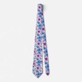 Seasonal Spring Colorful Floral Necktie Tie ネクタイ (正面)