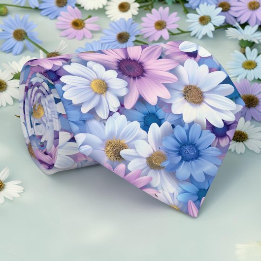 Seasonal Spring Colorful Floral Necktie Tie ネクタイ