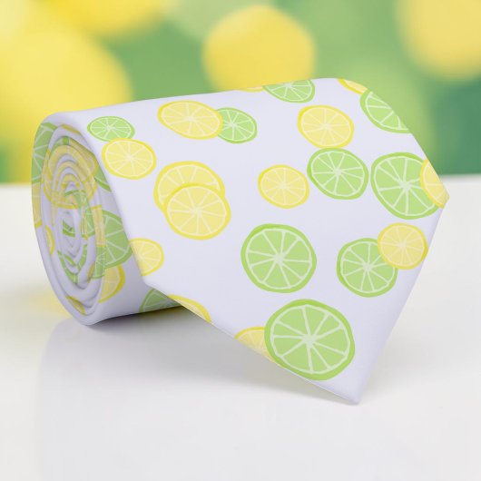 Seasonal Summer Citrus Fruit Necktie Tie ネクタイ