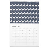 🌿 Seasonal Wall Calendar - change the year カレンダー (2月 2027)