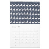 🌿 Seasonal Wall Calendar - change the year カレンダー (1月 2027)