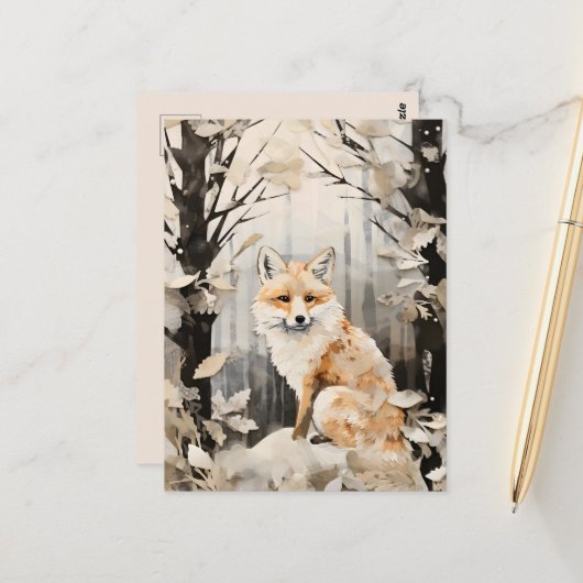 Seasonal Winter polar bear lovers  ポストカード (正面/裏面インサイチュ)