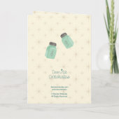 Seasoned to Perfection – Funny Food Pun カード (裏面)