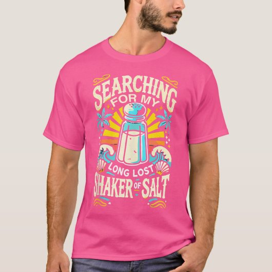 Seasoning Salt Pepper Cooking Salt Lover Tシャツ (正面)