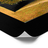 SEASON'S FRUITS -PROSPERITY yellow brown black ポスター (角)