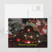 Season's Greetingsはがき シーズンポストカード (正面/裏面)