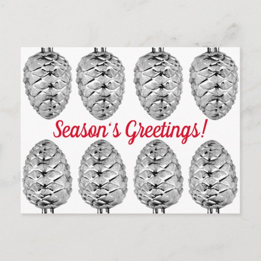 Season's Greetingsはがき ポストカード (正面)