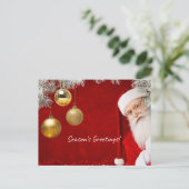 Season's Greetingsはがき ポストカード (スタンド正面)