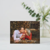 Season's Greetingsはがき ポストカード (スタンド正面)