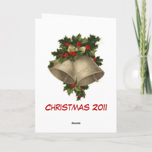 Season's Greetingsヴィンテージ家族の写真 シーズンカード (裏面)