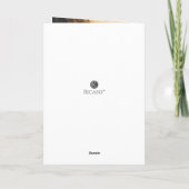 Season's Greetings写真パーソナライズされた Christmas シーズンカード (裏面)