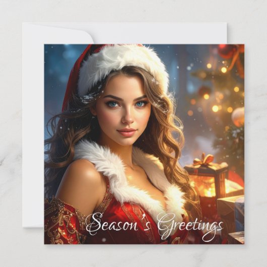 SEASON'S GREETINGS カード (正面)