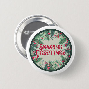 Seasons Greetings 缶バッジ
