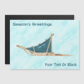 Season's Greetings – 雪の上に犬が群がる (正面/裏面)