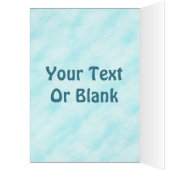 Season's Greetings – 雪の上のスノーシュー (内側 (左))